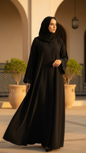 عباءة الكريب الفاخر