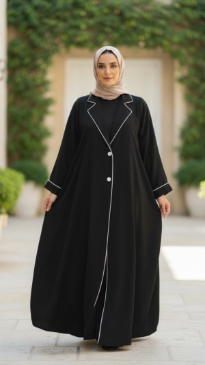 عباية ورود فاخرة