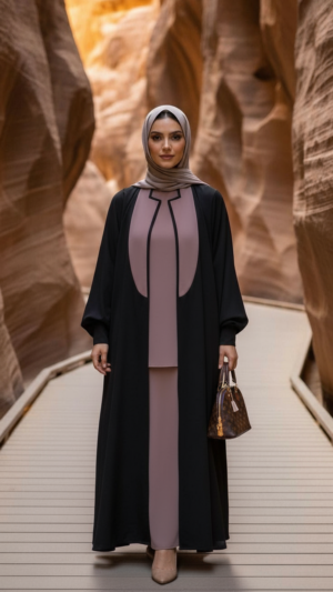 عباية سحاب الماس