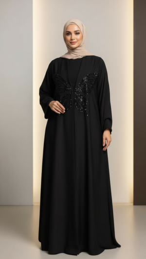 عباية لمعة الكريب